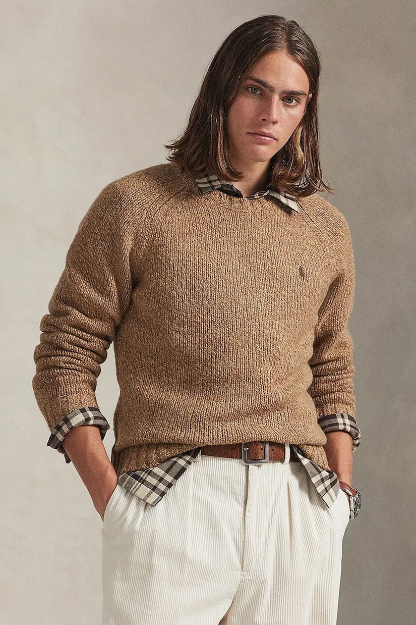Polo Ralph Lauren pulover din amestec de lână