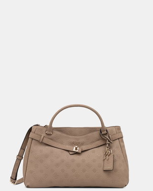 Guess geantă crossbody pentru femei cu imitație de piele ELLA