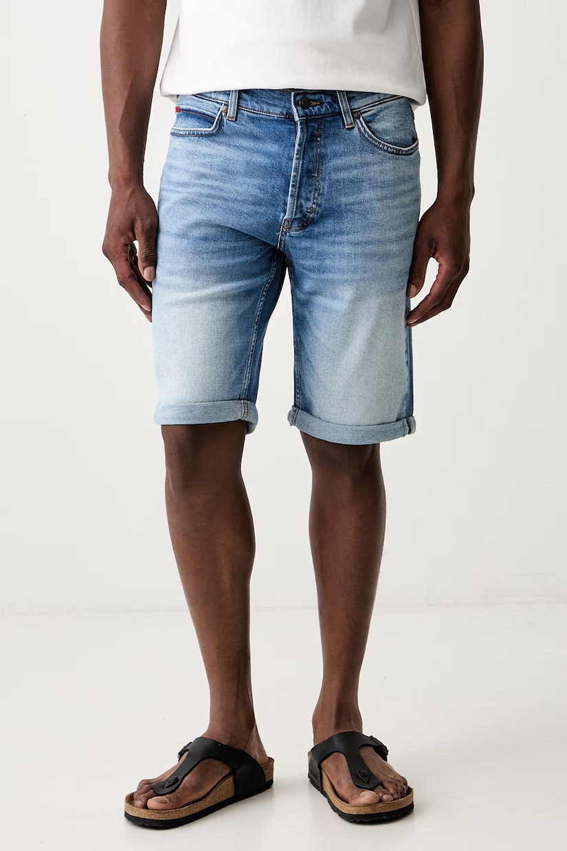 HUGO pantaloni scurți pentru bărbați din denim HUGO 634/S