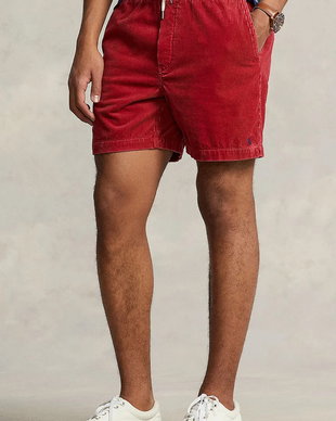 Polo Ralph Lauren pantaloni scurți din velur