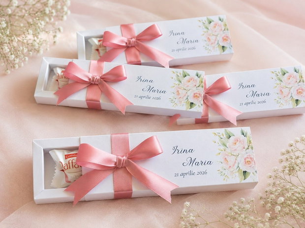 Cutii mărturii personalizate- tip shadow box