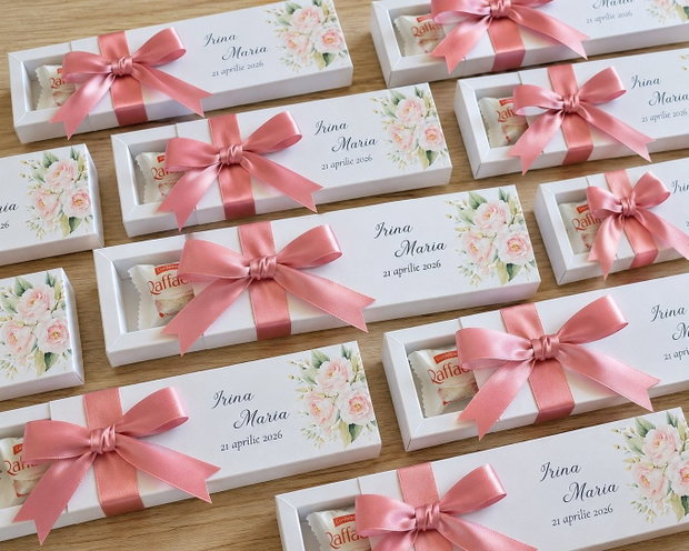 Cutii mărturii personalizate- tip shadow box