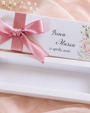 Cutii mărturii personalizate- tip shadow box