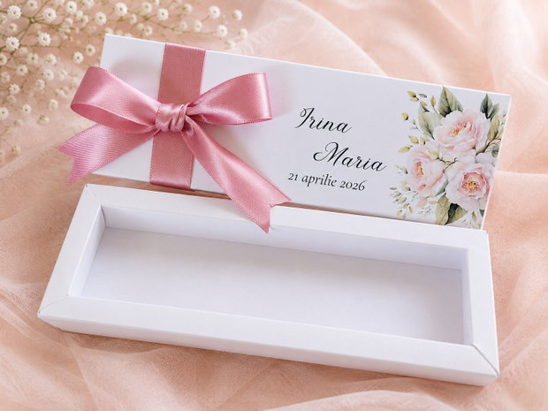 Cutii mărturii personalizate- tip shadow box