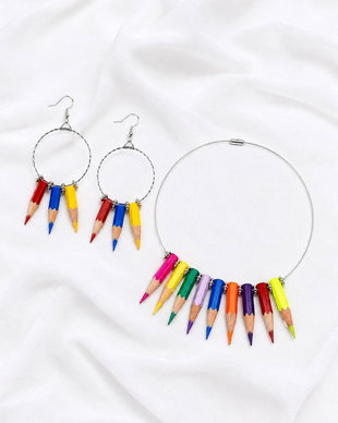 set bijuterii creioane colorate 01955