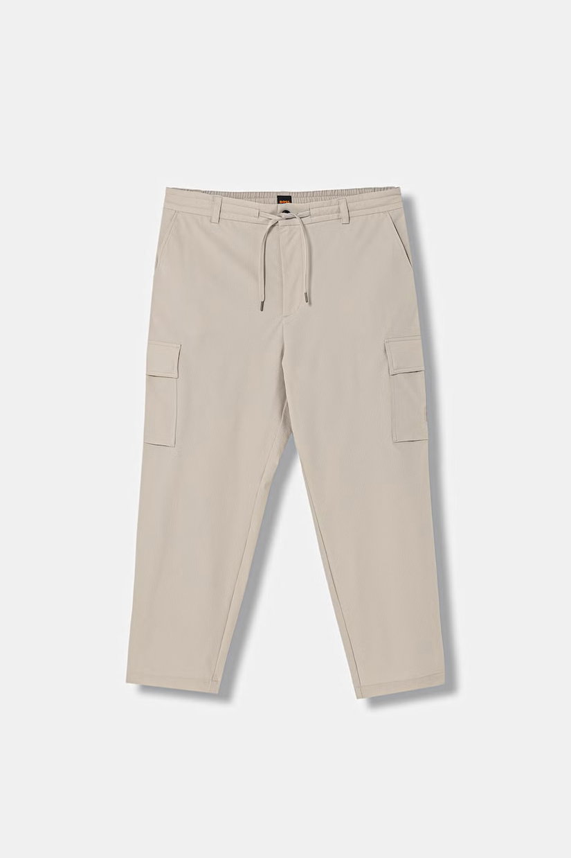 BOSS Orange pantaloni cargo pentru bărbați
