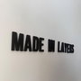 Decorațiune Perete Litere Volumetrice | Logo 3D Personalizat