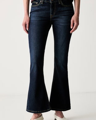 Levi's blugi bootcut pentru femei LOW SLIM BOOT