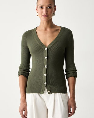 Guess cardigan pentru femei cu vâscoză ELLIE