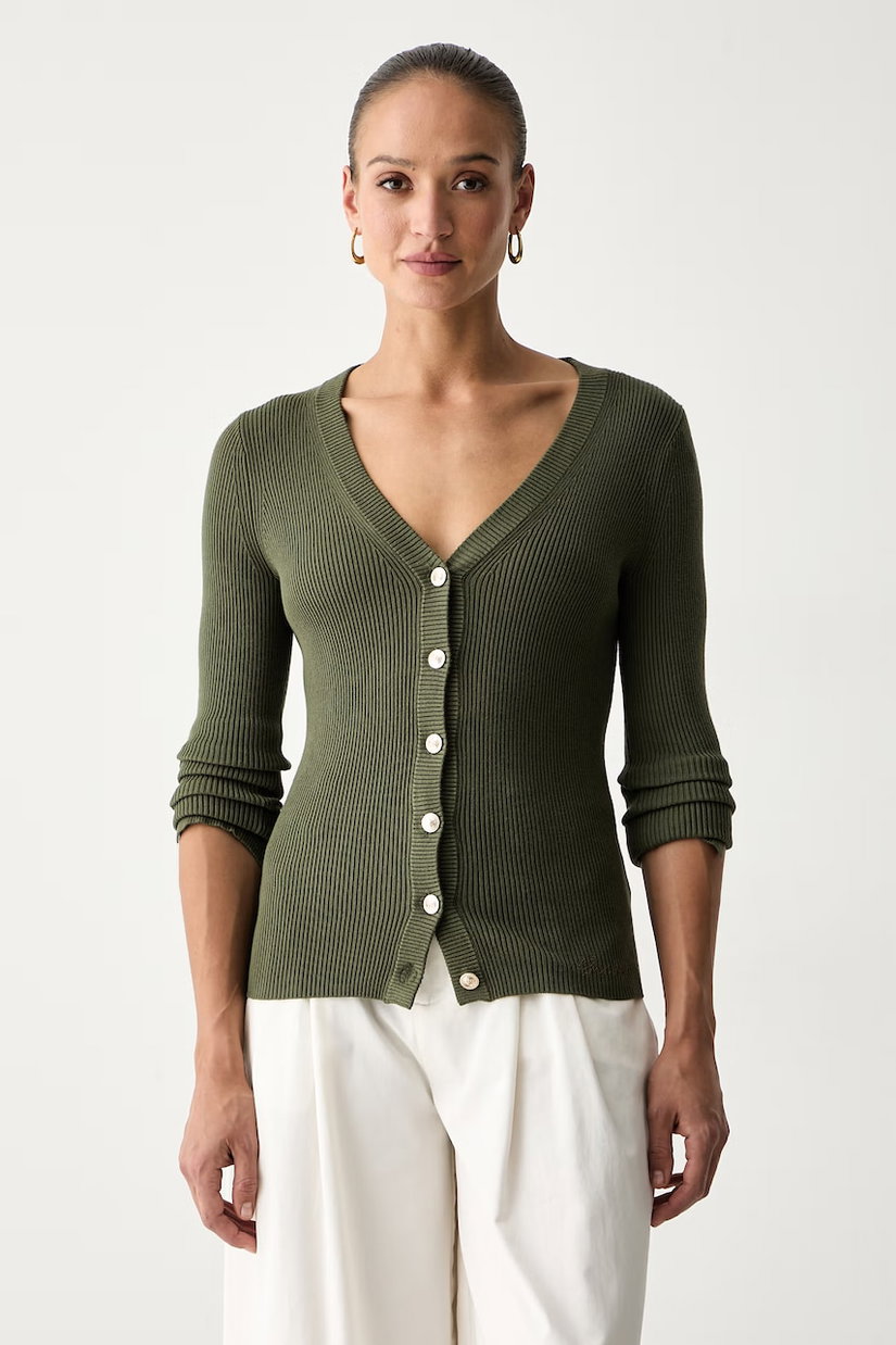 Guess cardigan pentru femei cu vâscoză ELLIE