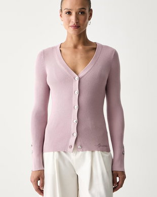 Guess cardigan pentru femei cu vâscoză ELLIE