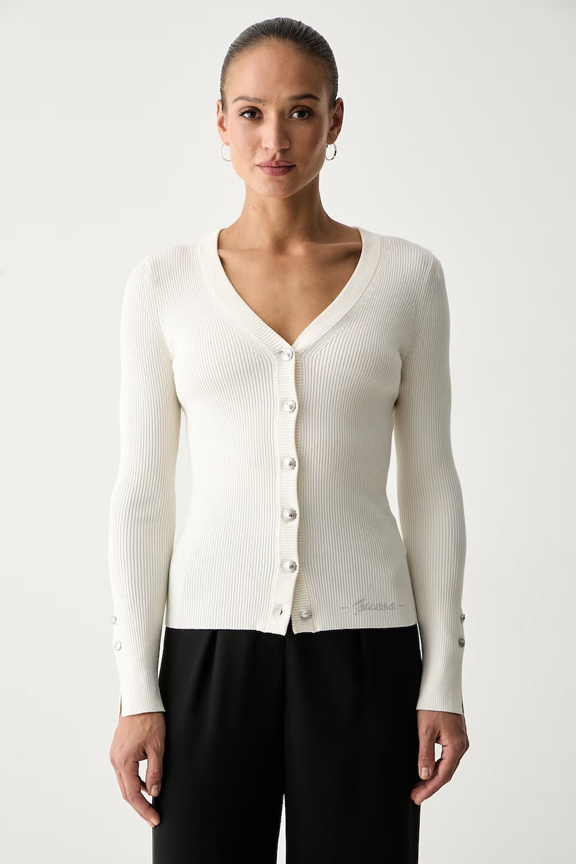 Guess cardigan pentru femei cu vâscoză ELLIE