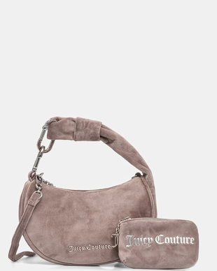 Juicy Couture hobo bag pentru femei de velur Blossom