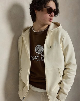 Polo Ralph Lauren hanorac cu fermoar și glugă
