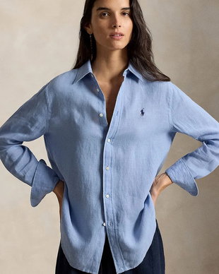 Polo Ralph Lauren cămașă pentru femei din in