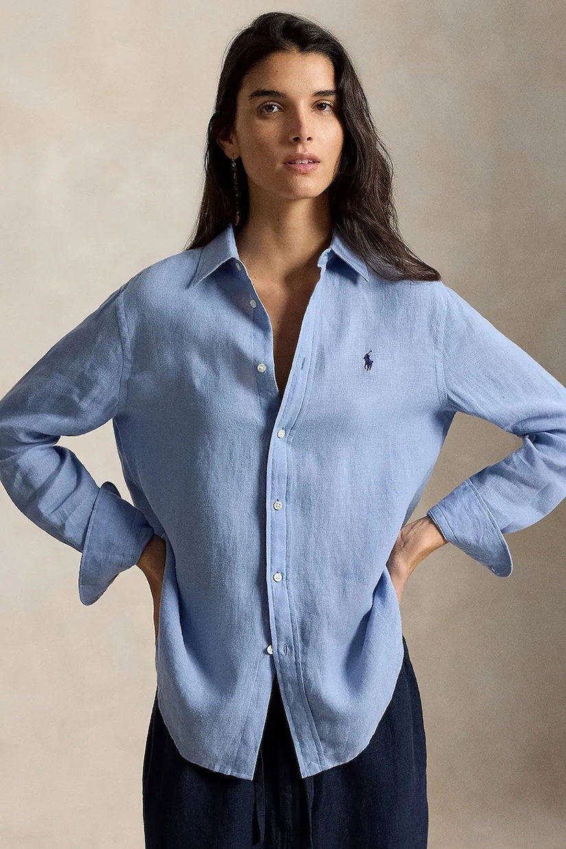 Polo Ralph Lauren cămașă pentru femei din in