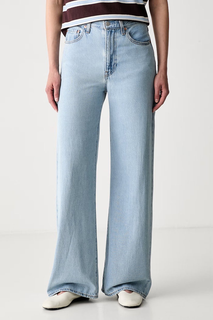 Levi's blugi wide leg pentru femei RIBCAGE WIDE LEG