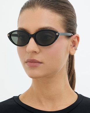Gucci ochelari de soare cat eye pentru femei