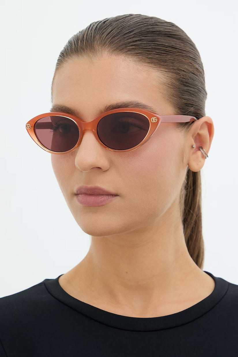 Gucci ochelari de soare cat eye pentru femei
