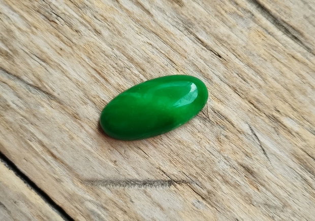 Cabochon jad, 30x15 mm