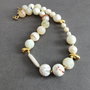 Set colier si cercei cu agate si perle de cultura CP54