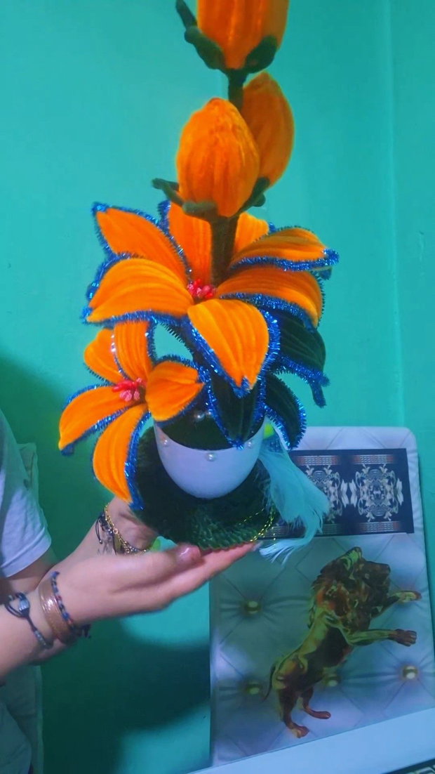 O superba floare !