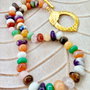 Colier mix pietre naturale