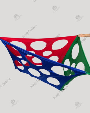 Joc Elastic Triunghiular - Cursa cu obstacole pentru copii