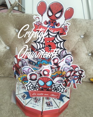 Cutie felie de tort little spidy / baby spiderman