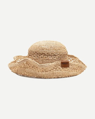 RUSLAN BAGINSKIY pălărie de paie pentru femei Bucket Hat
