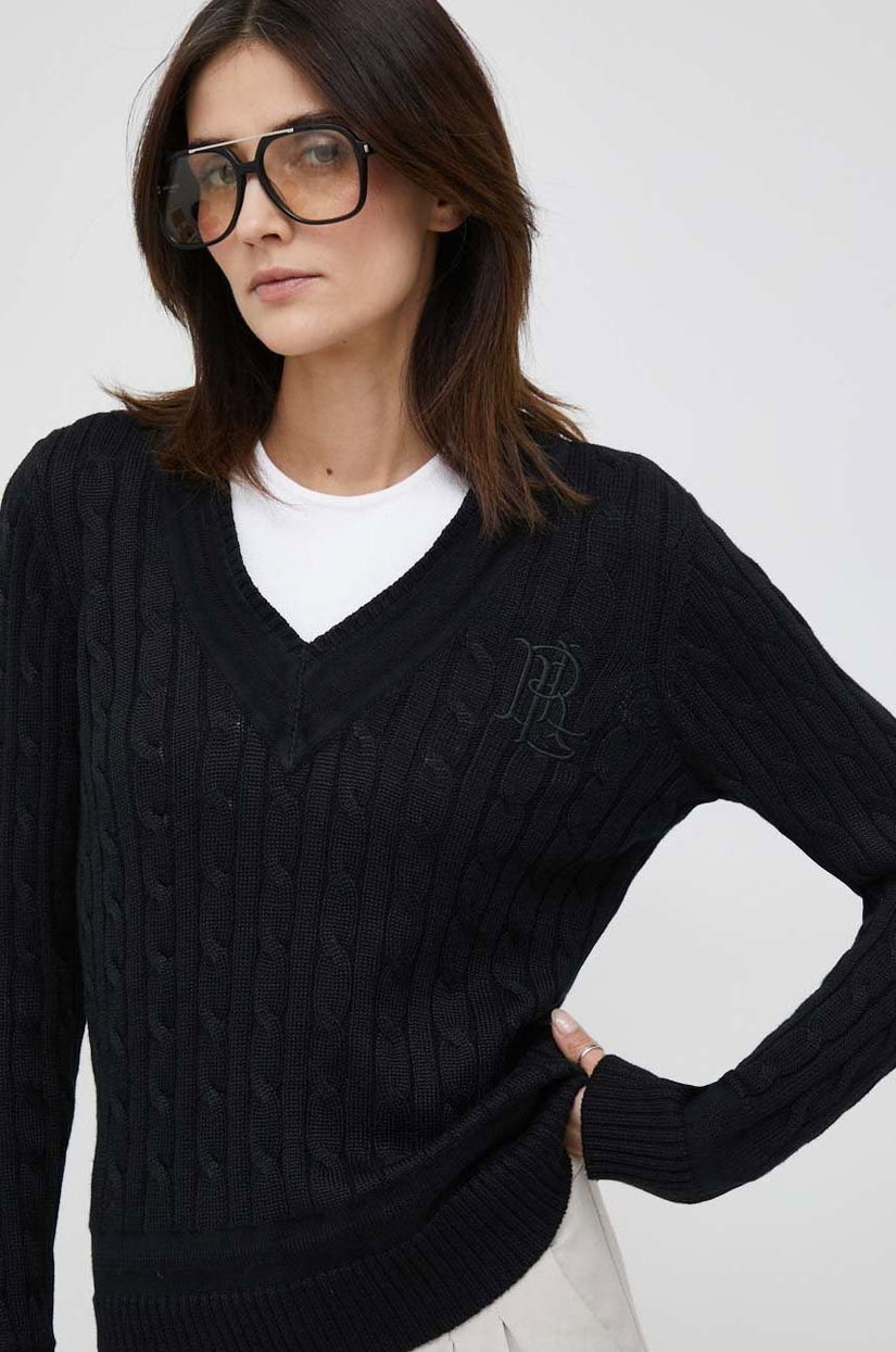 Lauren Ralph Lauren pulover pentru femei cu bumbac