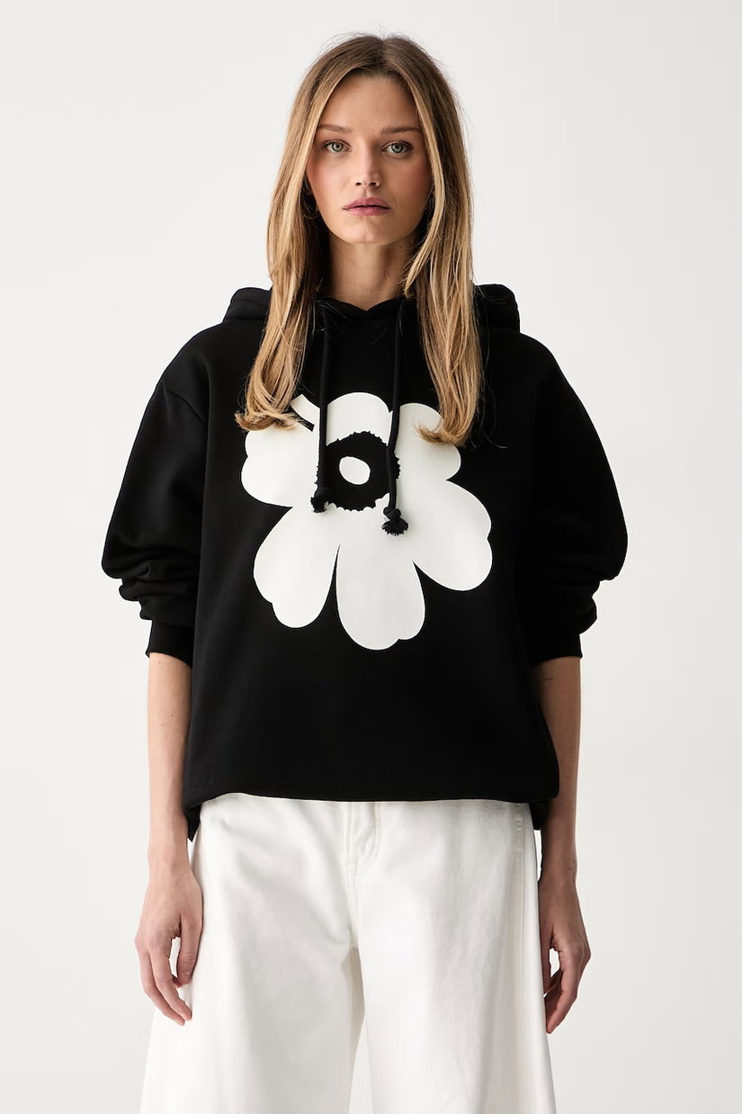 Marimekko hanorac cu glugă pentru femei cu bumbac