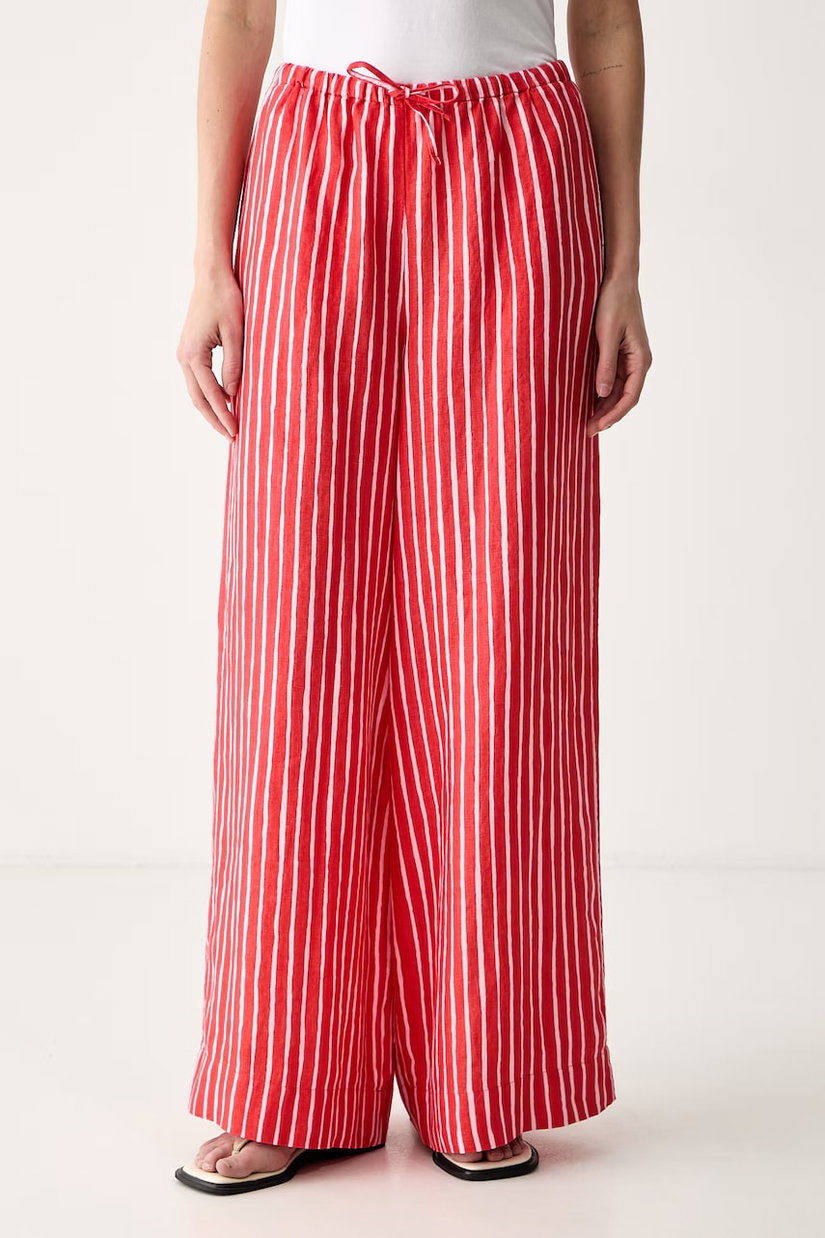 Marimekko pantaloni pentru femei din in
