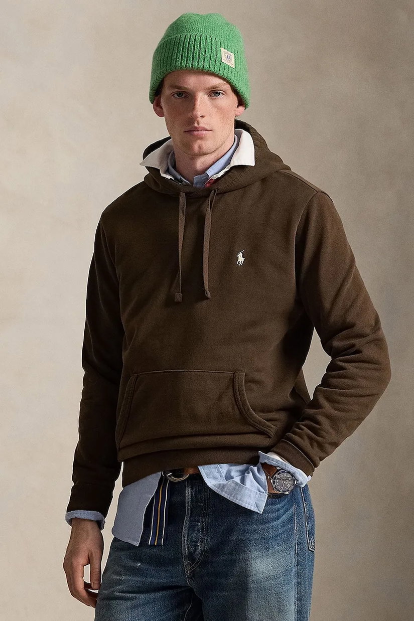 Polo Ralph Lauren hanorac cu glugă bărbătesc din bumbac