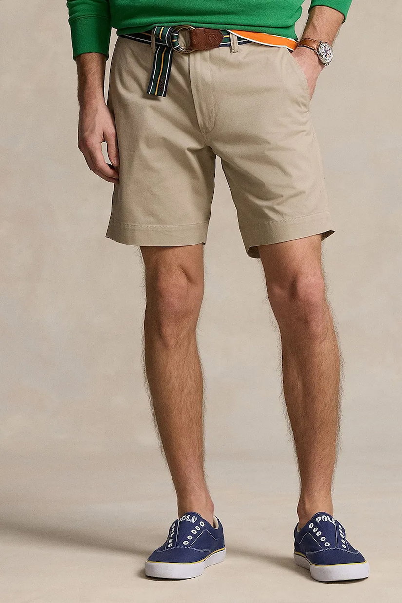 Polo Ralph Lauren pantaloni scurți chinos pentru bărbați din bumbac cu elastan