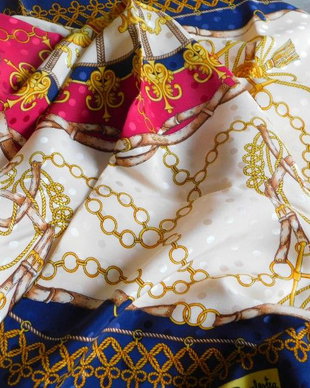 RENATO BALESTRA ITALIA -esarfa  noua, originala, matase naturala, deosebita,