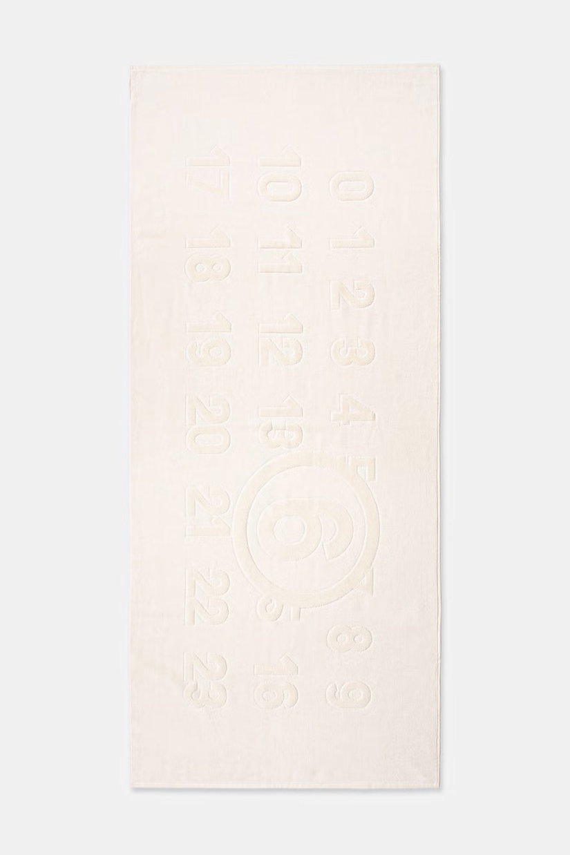 MM6 Maison Margiela Prosop de plajă din bumbac