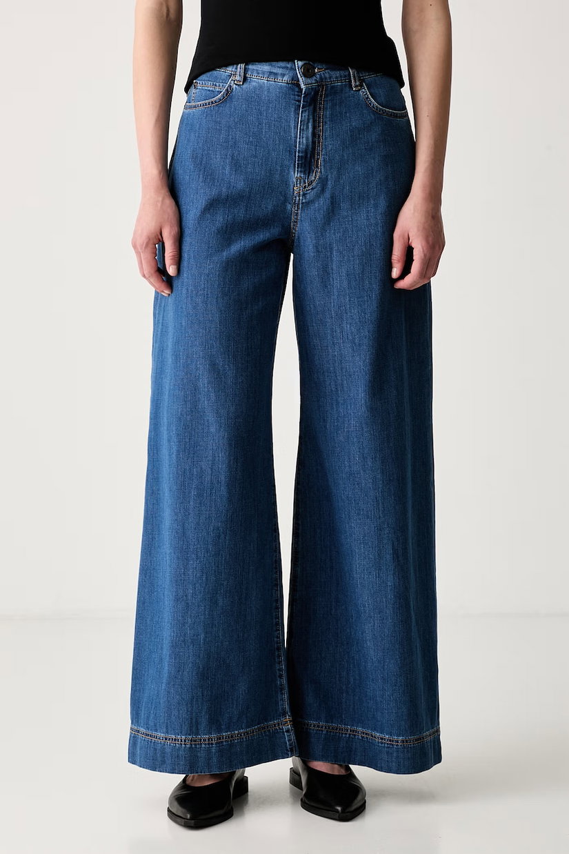 Weekend Max Mara blugi wide leg pentru femei WKDVEGA