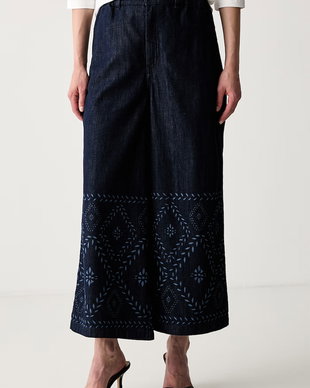 Weekend Max Mara blugi wide leg pentru femei WKDLAMPADA