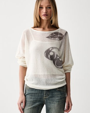 Miss Sixty pulover pentru femei cu in