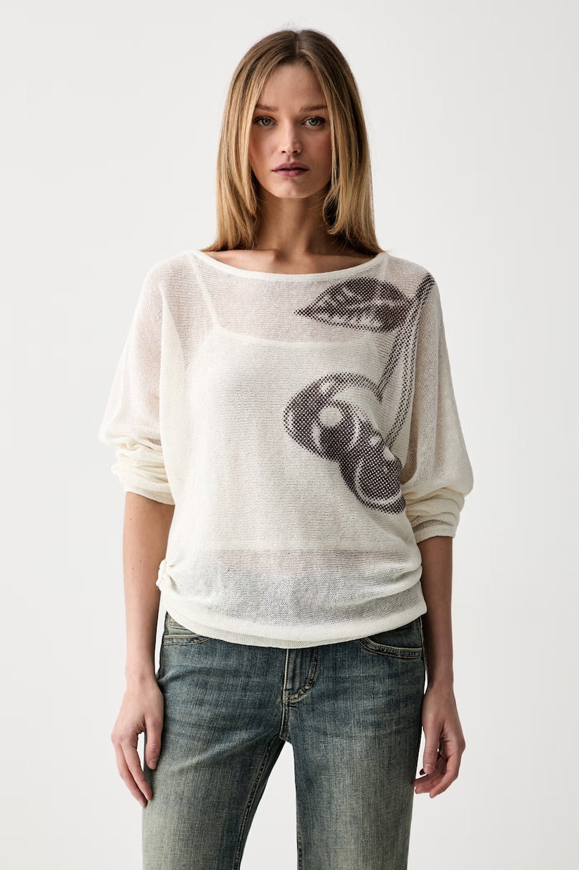 Miss Sixty pulover pentru femei cu in
