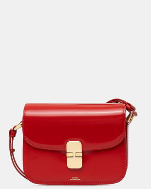 A.P.C. geantă pentru femei, din piele Sac Grace Small