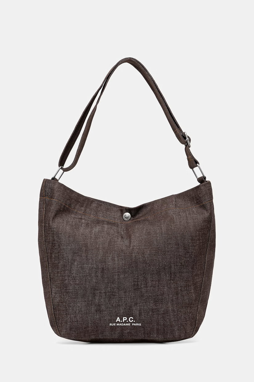 A.P.C. geantă tote pentru femei Besace Journal