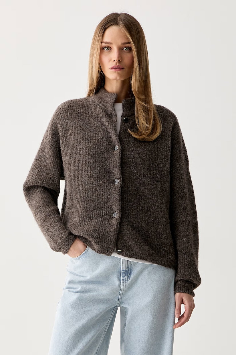 Gestuz cardigan pentru femei cu lână
