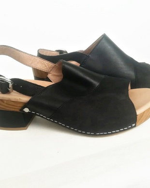 sandale piele neagra , Dansko , 40