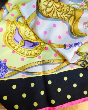 Codello,  esarfa noua  matase naturala designer,  deosebita,