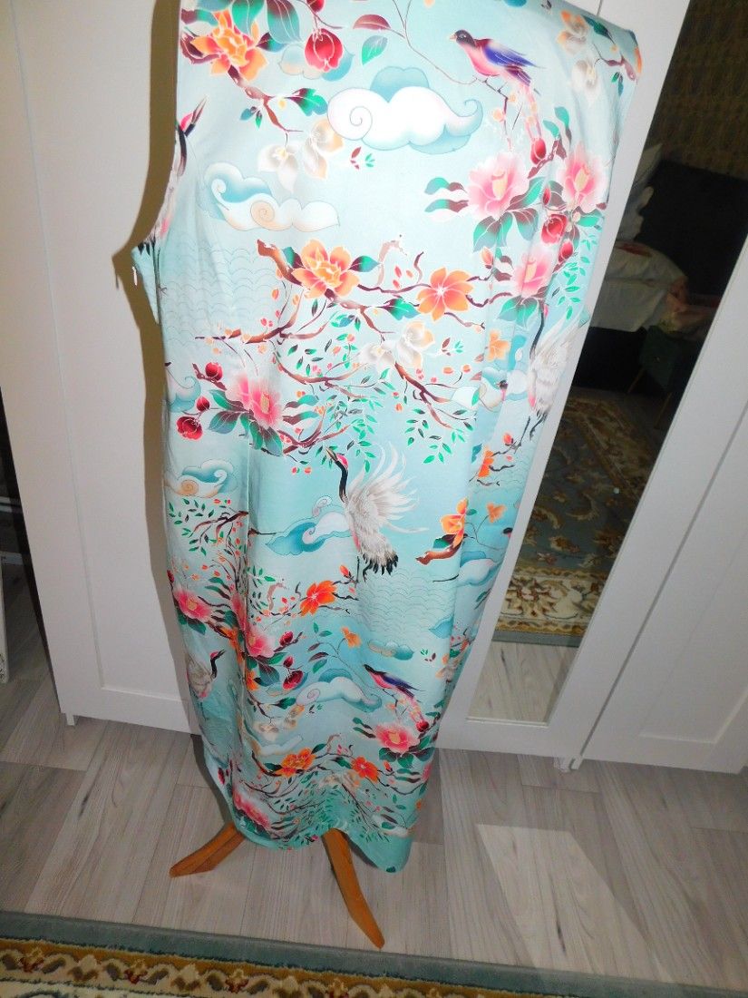 Rochie noua, spectaculoasa, masura 50 - 52, bumbac,