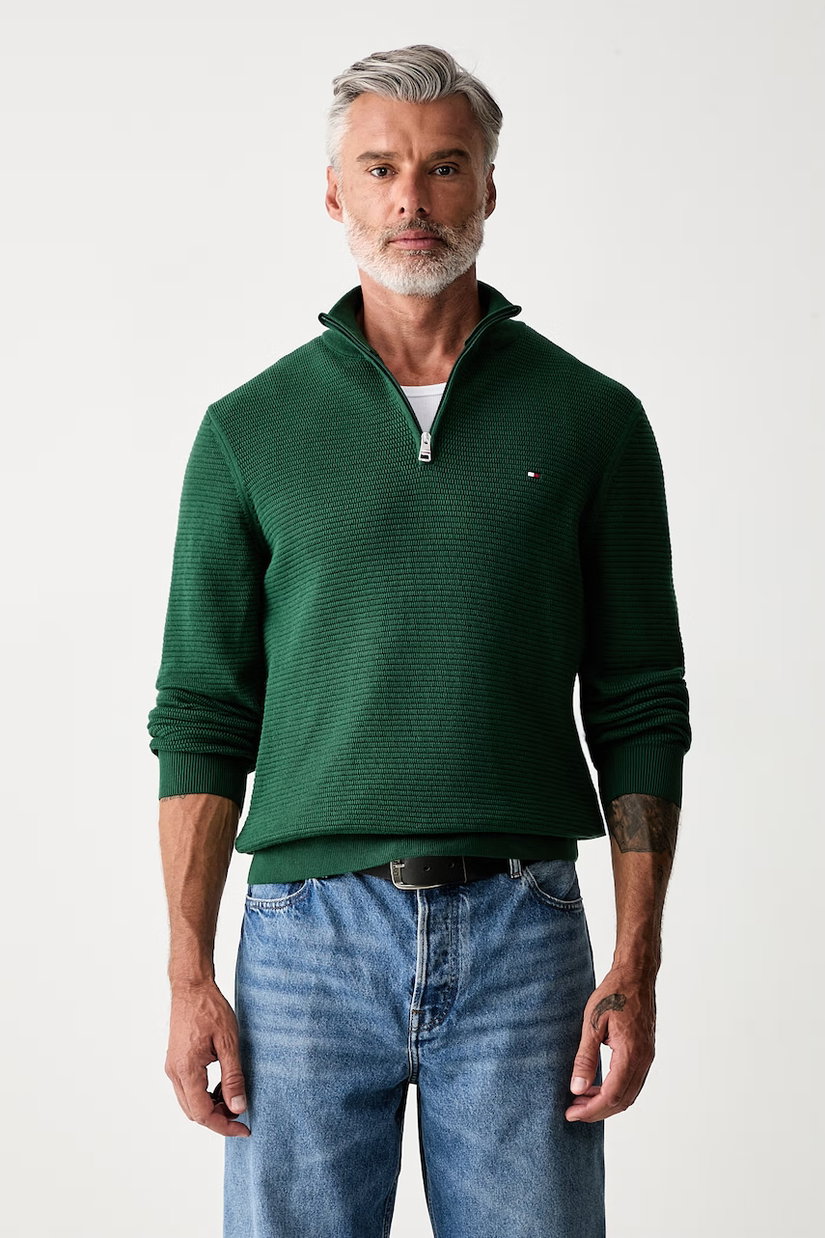 Tommy Hilfiger pulover pentru bărbați din bumbac