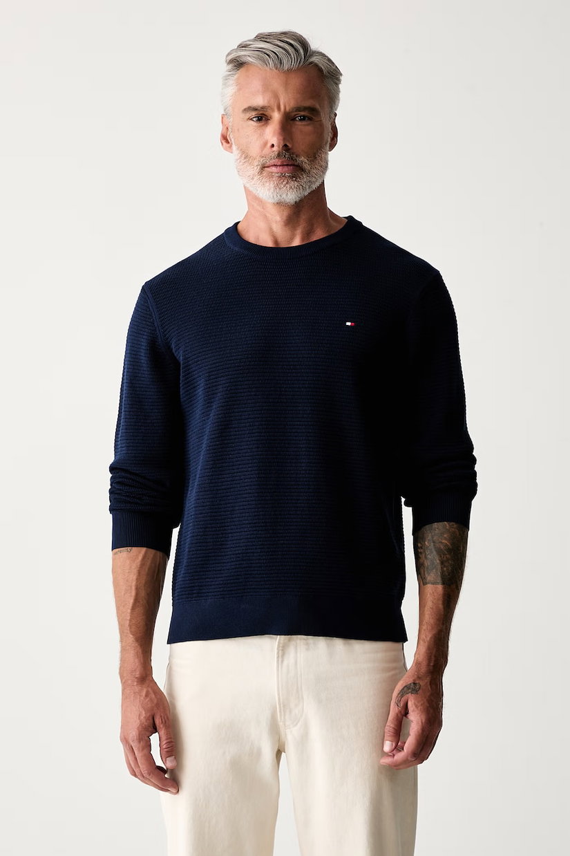 Tommy Hilfiger pulover pentru bărbați, din bumbac