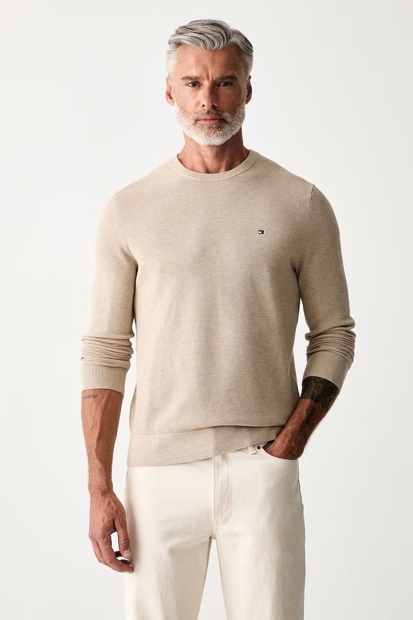 Tommy Hilfiger pulover pentru bărbați, din bumbac